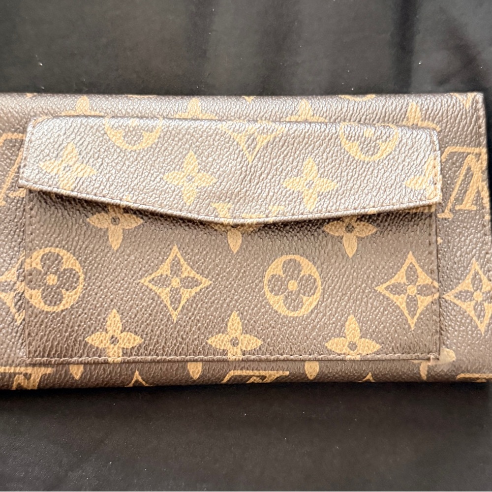 Vintage Louis Vuitton Brown Monogram Wallet - Classic Women's Clutch